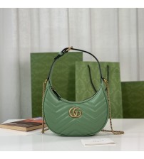 699514 GG MARMONT HALF-MOON-SHAPED MINI BAG